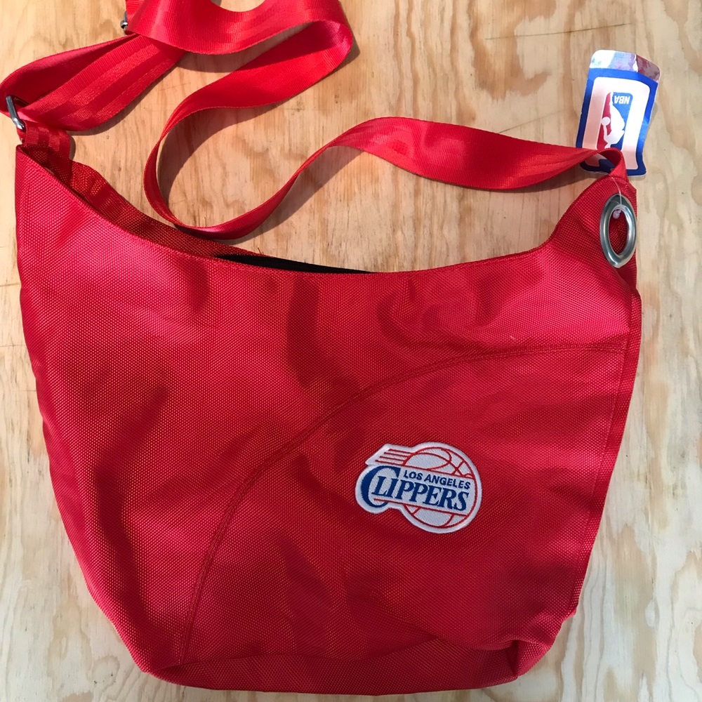 LA clippers bag/purse
